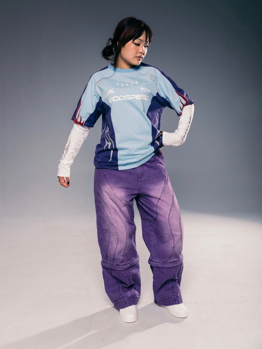 562 - SORA Clothing "SPIDER" Jeans,Size L